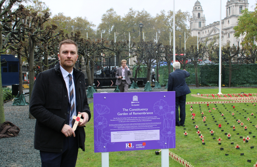 Matt vickers in poppy garden