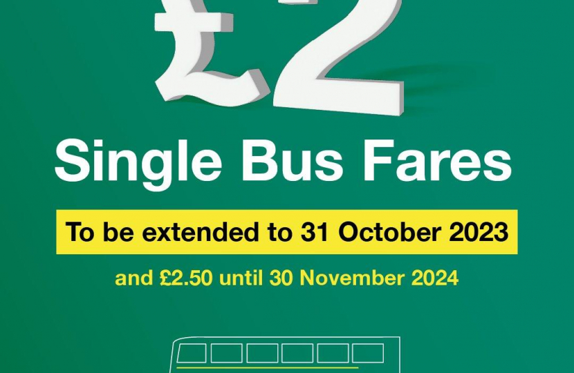 £2 single bus fares