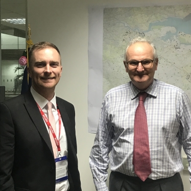 Matt Vickers MP met with Parliamentary Under Secretary of State for Education, Lord Agnew to discuss plans to improve Thornaby Academy