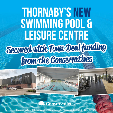 Thornaby New Swimming Pool Graphic 